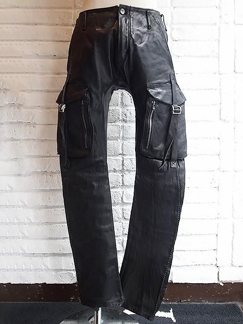 incarnation/インカネーション】HORSE LEATHER PANTS SLIM CARGO MP-3