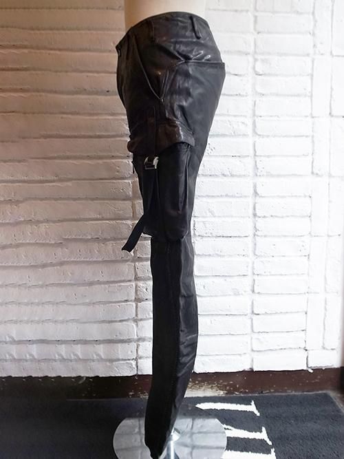 incarnation/インカネーション】HORSE LEATHER PANTS SLIM CARGO