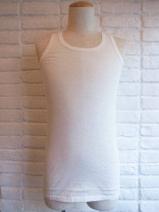 <img class='new_mark_img1' src='https://img.shop-pro.jp/img/new/icons8.gif' style='border:none;display:inline;margin:0px;padding:0px;width:auto;' />STRUM/ȥNatural soft cotton Tank Top (WHITE) 