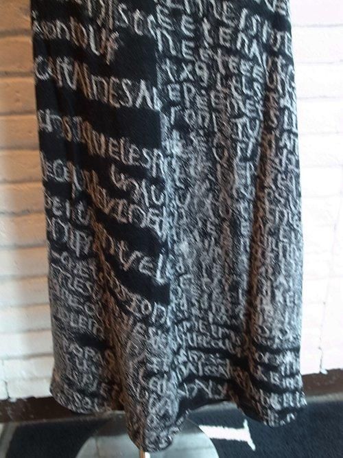 DISTORTION 3 by PR-y/NUDE:MM】 Wool Back Cut Jacquard Jersey