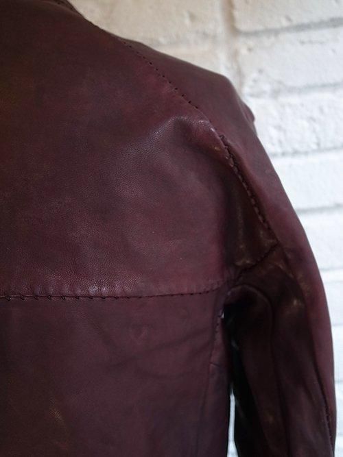 incarnation/インカネーション】HORSE LEATHER NO COLLAR MOTO