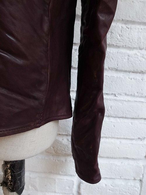 incarnation/インカネーション】HORSE LEATHER NO COLLAR MOTO