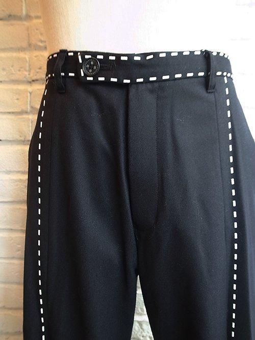 amok/アモク】HAND STITCH PANTS (BLACK) - Karaln (カーラル amok/アモク】HAND STITCH PANTS (BLACK) - Karaln (カーラル