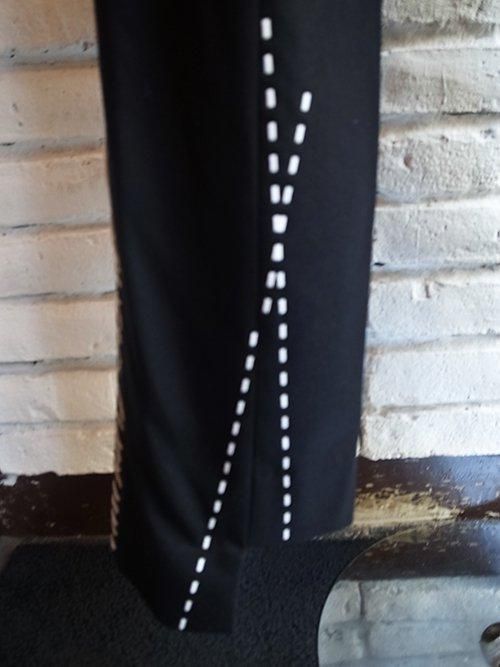 amok/アモク】HAND STITCH PANTS (BLACK) - Karaln (カーラル amok/アモク】HAND STITCH PANTS (BLACK) - Karaln (カーラル
