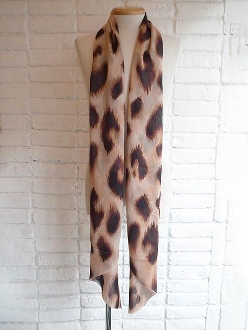 【特別訳あり特価】 kiryuyrik/キリュウキリュウ】Leopard Stole YOURYU 小物