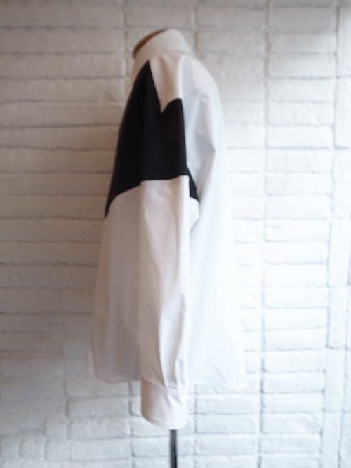 yoshiokubo/ヨシオクボ】ELLIPSE SHIRT (WHITE) - Karaln