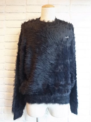 <img class='new_mark_img1' src='https://img.shop-pro.jp/img/new/icons8.gif' style='border:none;display:inline;margin:0px;padding:0px;width:auto;' />71MICHAEL/ߥSHAGGY KNIT PULLOVER (BLACK)