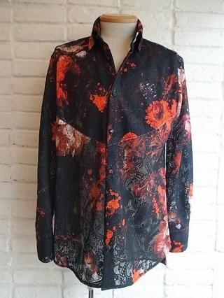 <img class='new_mark_img1' src='https://img.shop-pro.jp/img/new/icons8.gif' style='border:none;display:inline;margin:0px;padding:0px;width:auto;' />kiryuyrik/奦奦Flora Lace Shirt (Black&Red)