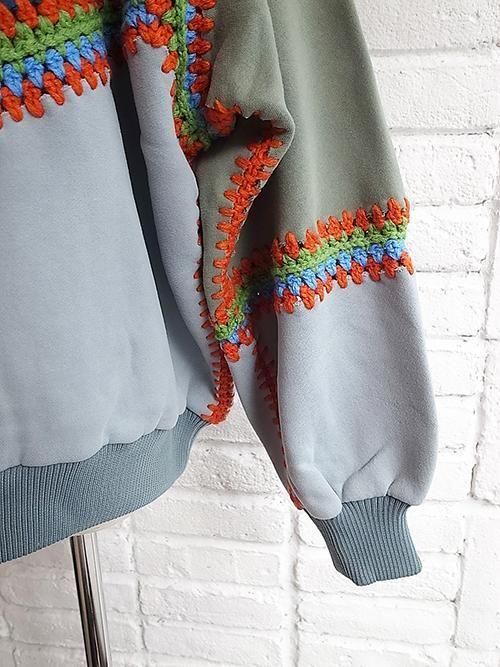 amok/アモク】HAND KNITTING HOODIE (PALE MULTI) - Karaln (カーラル