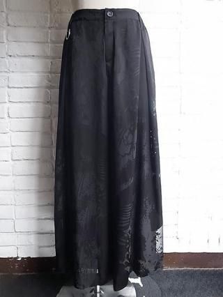 <img class='new_mark_img1' src='https://img.shop-pro.jp/img/new/icons8.gif' style='border:none;display:inline;margin:0px;padding:0px;width:auto;' />kiryuyrik/奦奦Opal Wide Tuck Slacks (Black)