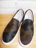 <font color=red>60%OFF</font>【1 piu 1 uguale 3】2TONE 113 SLIP-ON PATTERN PONY / GLASS COW (CAMO)