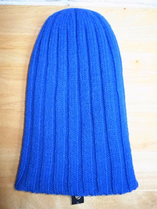 【wjk/ダブルジェイケイ】3×3 rib knit cap(BLUE)