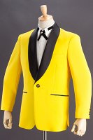 黄色いタキシードジャケット
