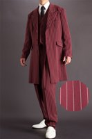 ズートスーツ・zoot suit ペンシルストライプ #0560 ワイン