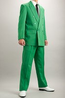 カラースーツ ダブル グリーン