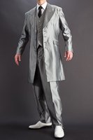 ズートスーツ・zoot suit シルバー #0148