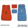 Drive Seat Cover / horizon + green clothing Double Name Series
