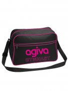 AGIVA スポーツバッグ ブラック／ピンク