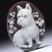 動物モチーフのシェルカメオルース&ペンダント&リング
