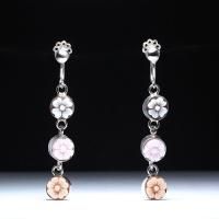 シェルカメオのピアス＆イヤリング＆ブレスレット（ゴールド