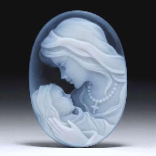 幸せの形　母の愛　シェル　カメオ　ルース 幸せの形 母の愛 シェル カメオ ルース - メルカリ