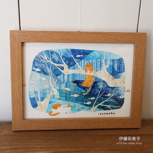 伊藤彩恵子 …絵画・ポストカード - ca*n*ow online shop | キャナウ