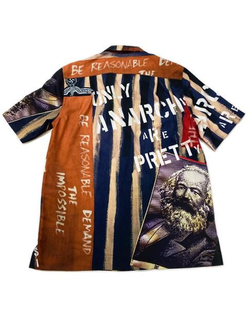 Open collar Shirt /Anarchy Open collar Shirt /Anarchy