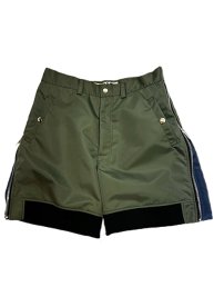 Cdp-1 Nylon Half Pants /ArmyGreen