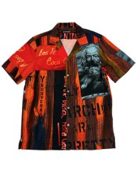 Open collar Shirt /Anarchy Orange<img class='new_mark_img2' src='https://img.shop-pro.jp/img/new/icons2.gif' style='border:none;display:inline;margin:0px;padding:0px;width:auto;' />
