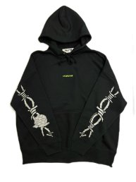 Worlds End Flower Hoodie /Black<img class='new_mark_img2' src='https://img.shop-pro.jp/img/new/icons2.gif' style='border:none;display:inline;margin:0px;padding:0px;width:auto;' />