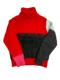 LIBBIT Mohair sweater /TOKKURi / RED