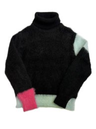 LIBBIT Mohair sweater /TOKKURi / BLACK