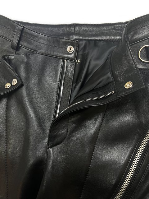 Leather Widepants -MarmaN-