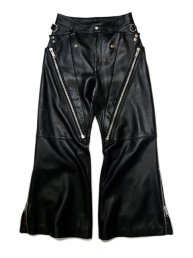 Leather Widepants -Mar:maN-<img class='new_mark_img2' src='https://img.shop-pro.jp/img/new/icons2.gif' style='border:none;display:inline;margin:0px;padding:0px;width:auto;' />