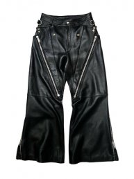 Leather Widepants -Mar:maN-2024<img class='new_mark_img2' src='https://img.shop-pro.jp/img/new/icons2.gif' style='border:none;display:inline;margin:0px;padding:0px;width:auto;' />