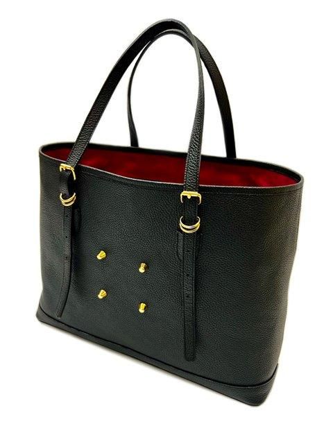 Leather Tote Bag -AACP- Leather Tote Bag -AACP-