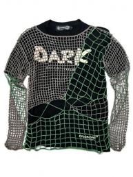 2025.Damage Net Shirt / GreyMintGreen<img class='new_mark_img2' src='https://img.shop-pro.jp/img/new/icons2.gif' style='border:none;display:inline;margin:0px;padding:0px;width:auto;' />