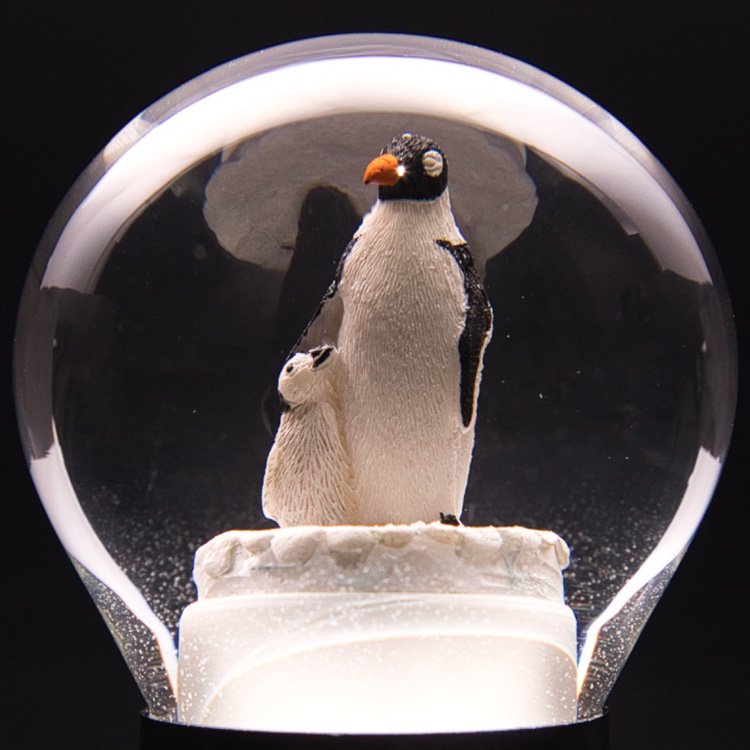 ペンギン親子 スノードーム 9体 肌触りがいい - sfveac.org