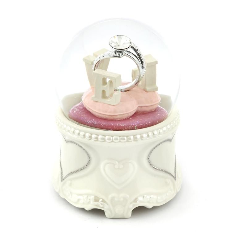 シンデレラ♡オルゴール♡置物♡スノードーム US ディズニー限定」 シンデレラ城 “秘密の鍵付き” オルゴール