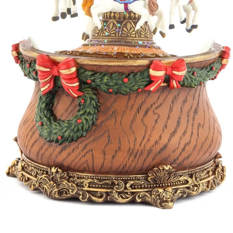 ロイヤルカルーセル　オルゴール  スノードーム 楽天市場】ロイヤルカルーセル スノードーム 【送料無料】オシャレ