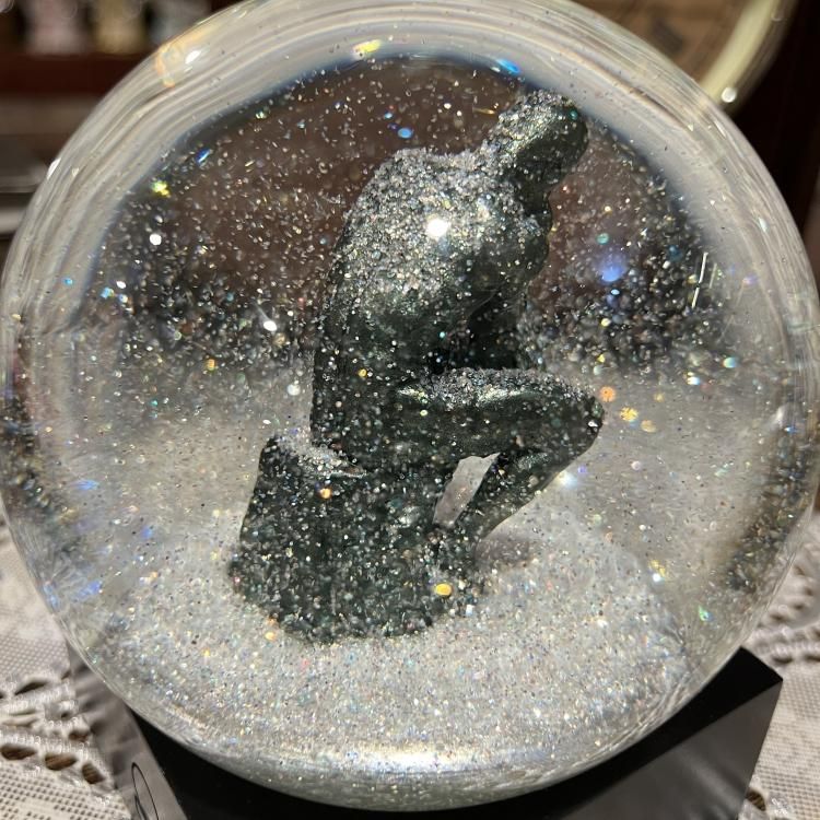 考える人 - スノードーム美術館 ONLINE SHOP