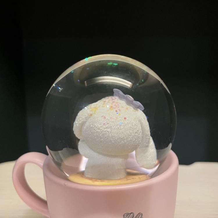 カップのうさぎ - スノードーム美術館 ONLINE SHOP