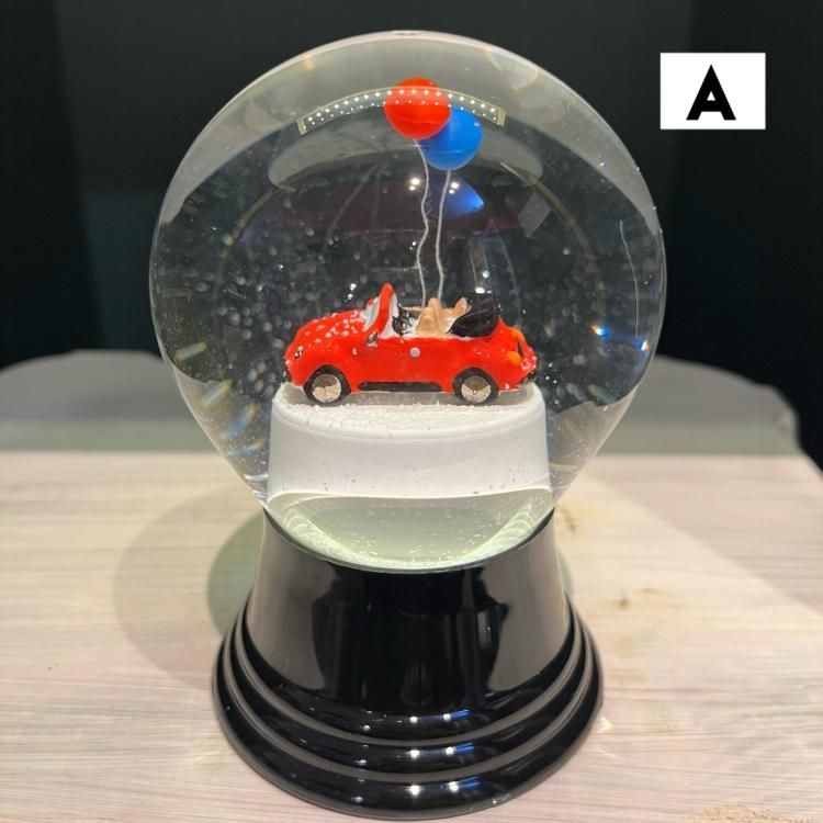 車と風船 - スノードーム美術館 ONLINE SHOP