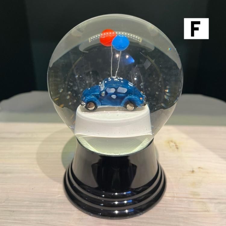 メルセデスベンツ純正ノベルティ スノードーム 車と風船