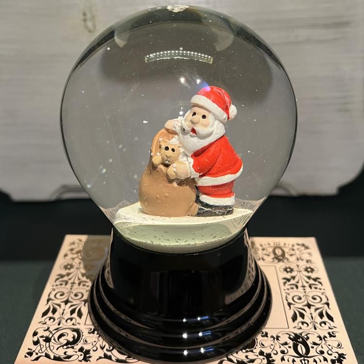 サンタとテディベア - スノードーム美術館 ONLINE SHOP