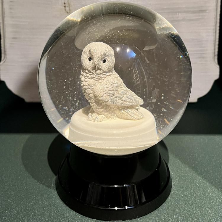 雪フクロウL - スノードーム美術館 ONLINE SHOP