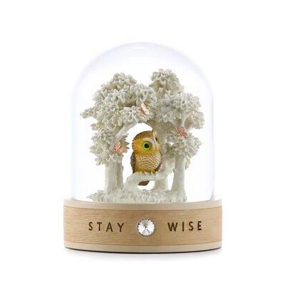 Stay wise-フクロウ - スノードーム美術館 ONLINE SHOP