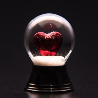 美品　激レア　箱付　cheap times  Dome スノードーム ハートLOVE - スノードーム美術館 ONLINE SHOP