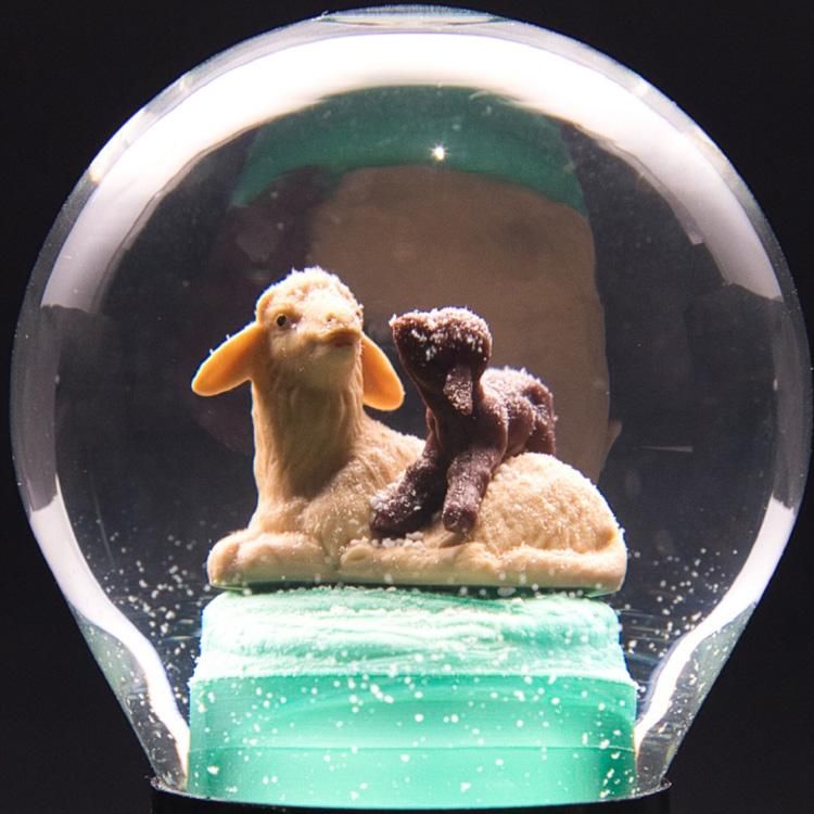 羊の親子 - スノードーム美術館 ONLINE SHOP