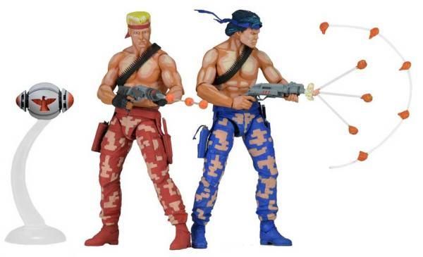 NECA 7インチ 魂斗羅 2体セット （ビデオゲームアピアランス 